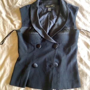 House Of Dereon Size 4 Sleeveless Suit Vest